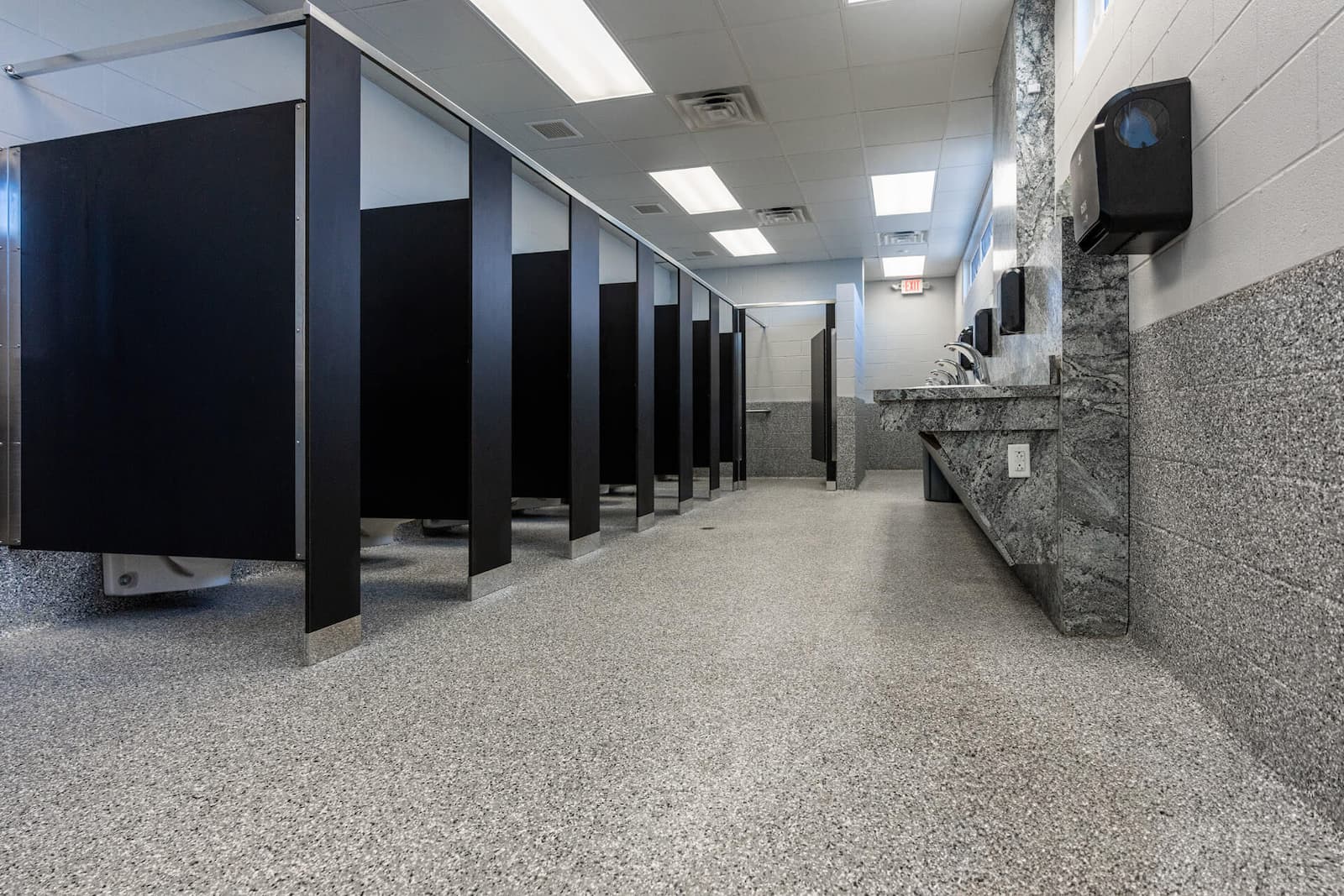 restroom Elevate Your Bathroom with MadJack Concrete Coatings in Maryville